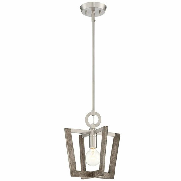 Mini Pendant Light Satin Platinum - Picture 1 of 1